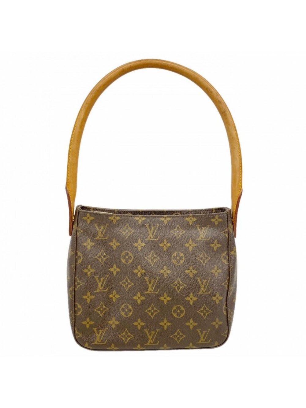 Louis Vuitton Shoulder Bag Monogram Looping MM Brown